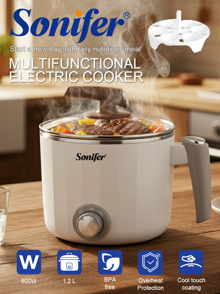 Baby Food Recipe Book - Casserole électrique multifonction Sonifer SF-1503 Mini