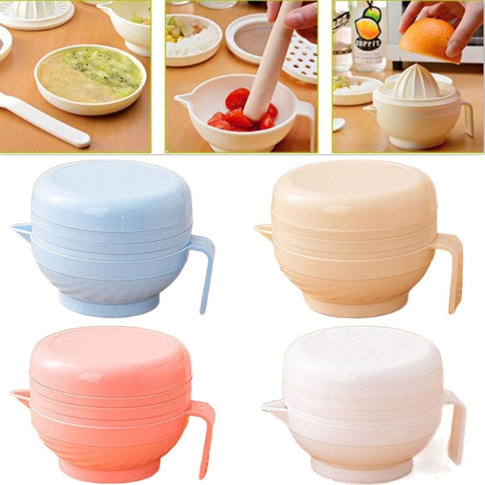 Baby Food Grinder - Ensemble de bols de broyage de
