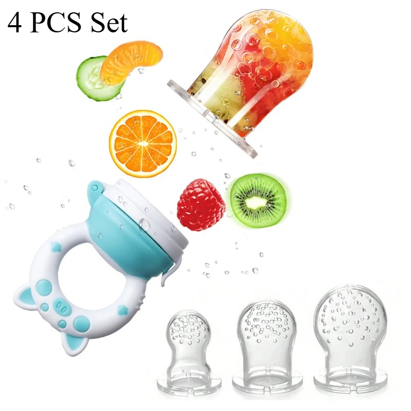 Baby Food Vegetables - Lot de 4 sucettes d'alimentation en