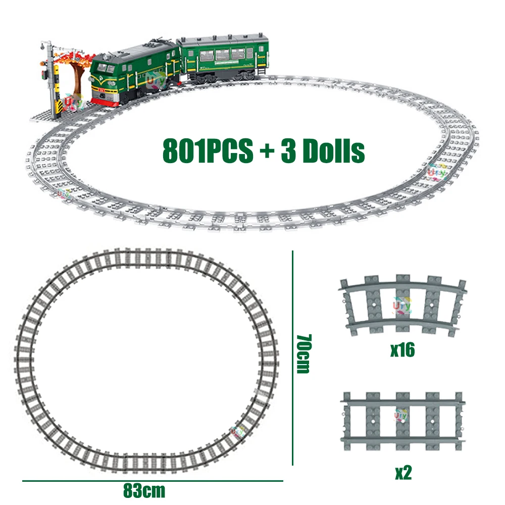Train à vapeur rétro vert tech - Lego Set City avis et prix