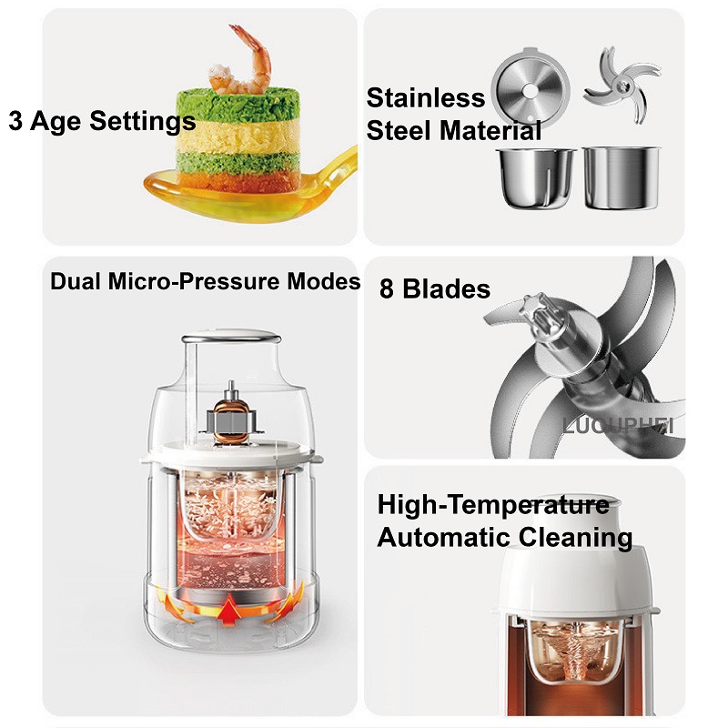 Robot culinaire pour bébé 220V - Baby Food Grinder avis et prix
