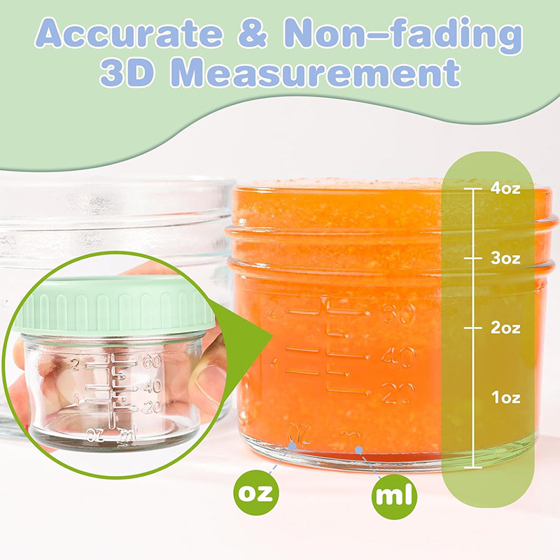 Lot de 6 pots en verre de 120  - Baby Food Yogurt avis et prix