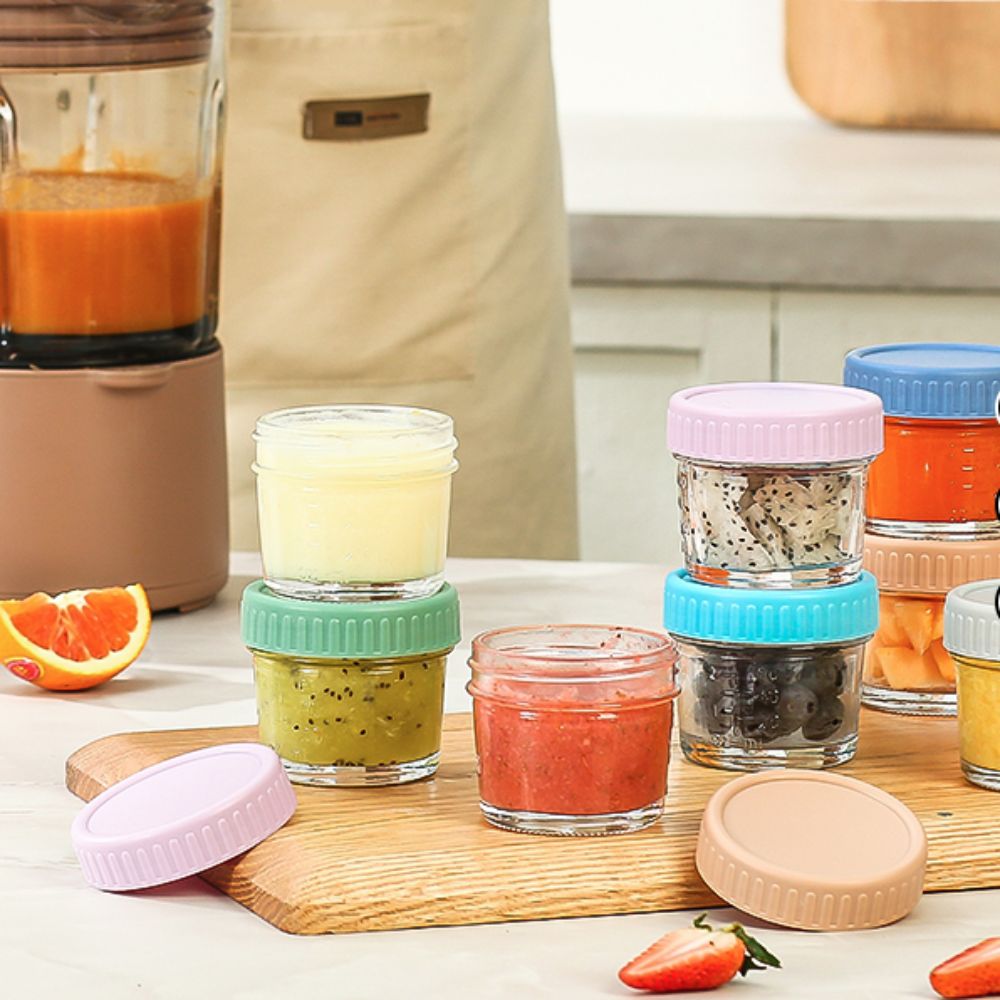 Pot Mason en verre pour alimen - Baby Food Jars avis et prix