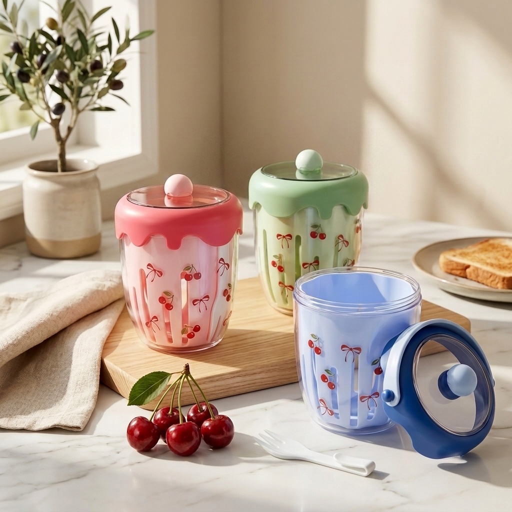 Boîte à salade portable en pla - Baby Food Yogurt avis et prix