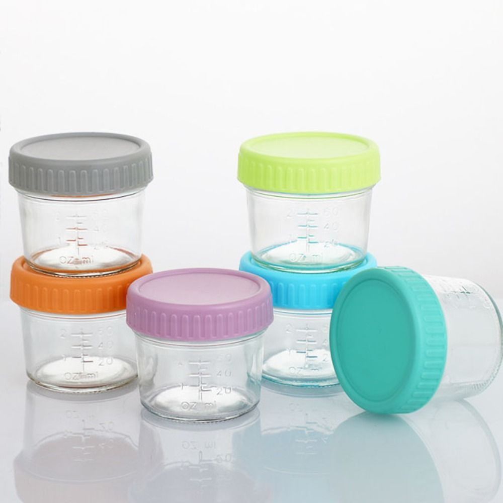 Lot de 6 pots en verre réutili - Baby Food Jars avis et prix