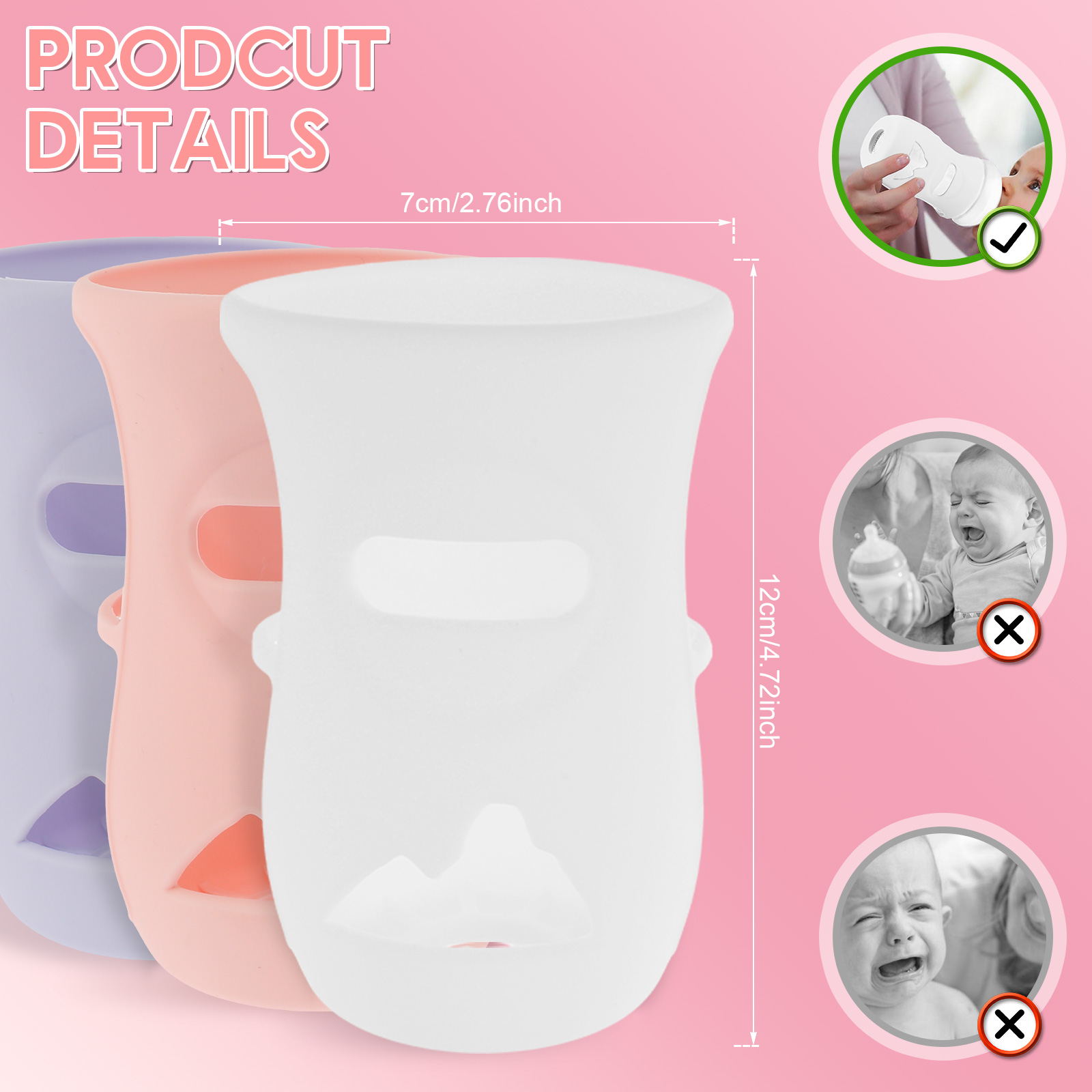 Manchons en Silicone couvercle - Baby Food Jars avis et prix