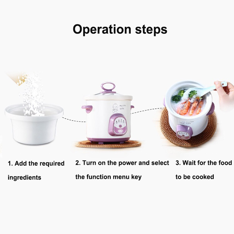 Nouvelle cocotte électrique en - Baby Food Recipe Book avis et prix